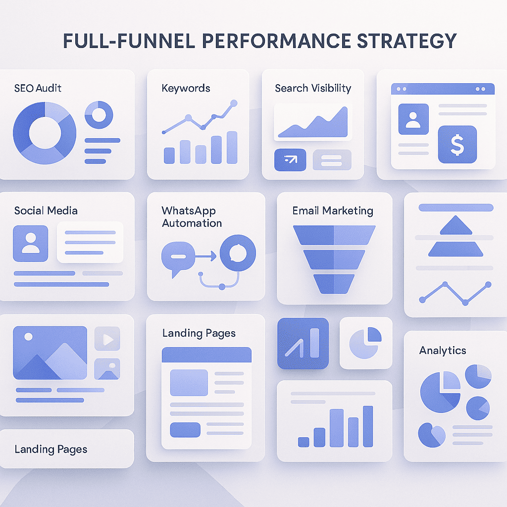 Full-Funnel Digital Marketing Campaign for Rapid Growth